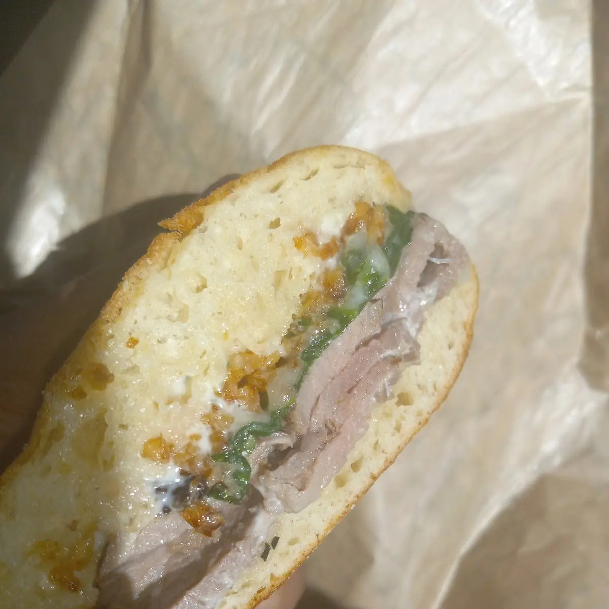 White Cheddar Steak Sandwich