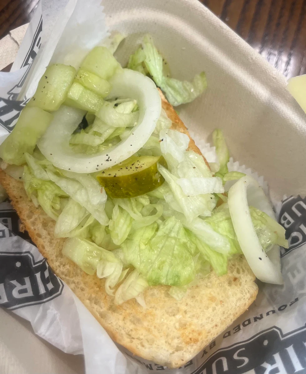Chopped Pickles, Firehouse Subs Highbury