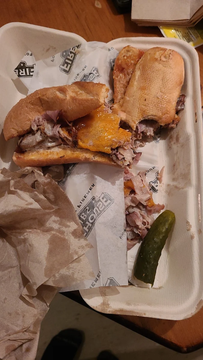 Smokehouse Beef & Cheddar Brisket, Firehouse Subs Highbury