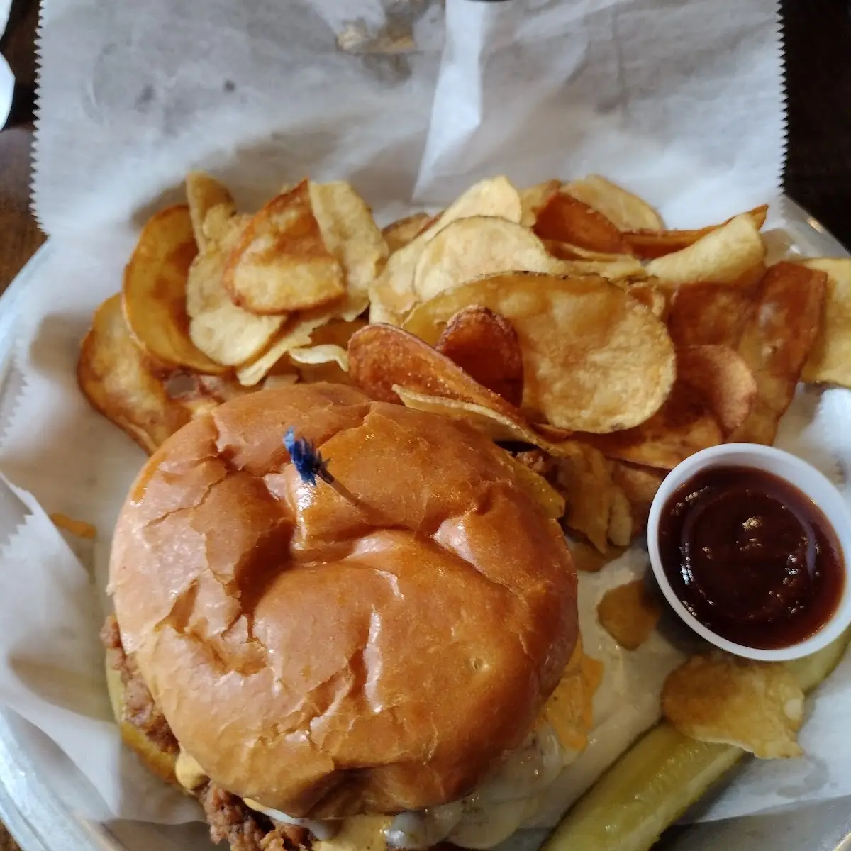 Hot Cajun Chicken Sandwich