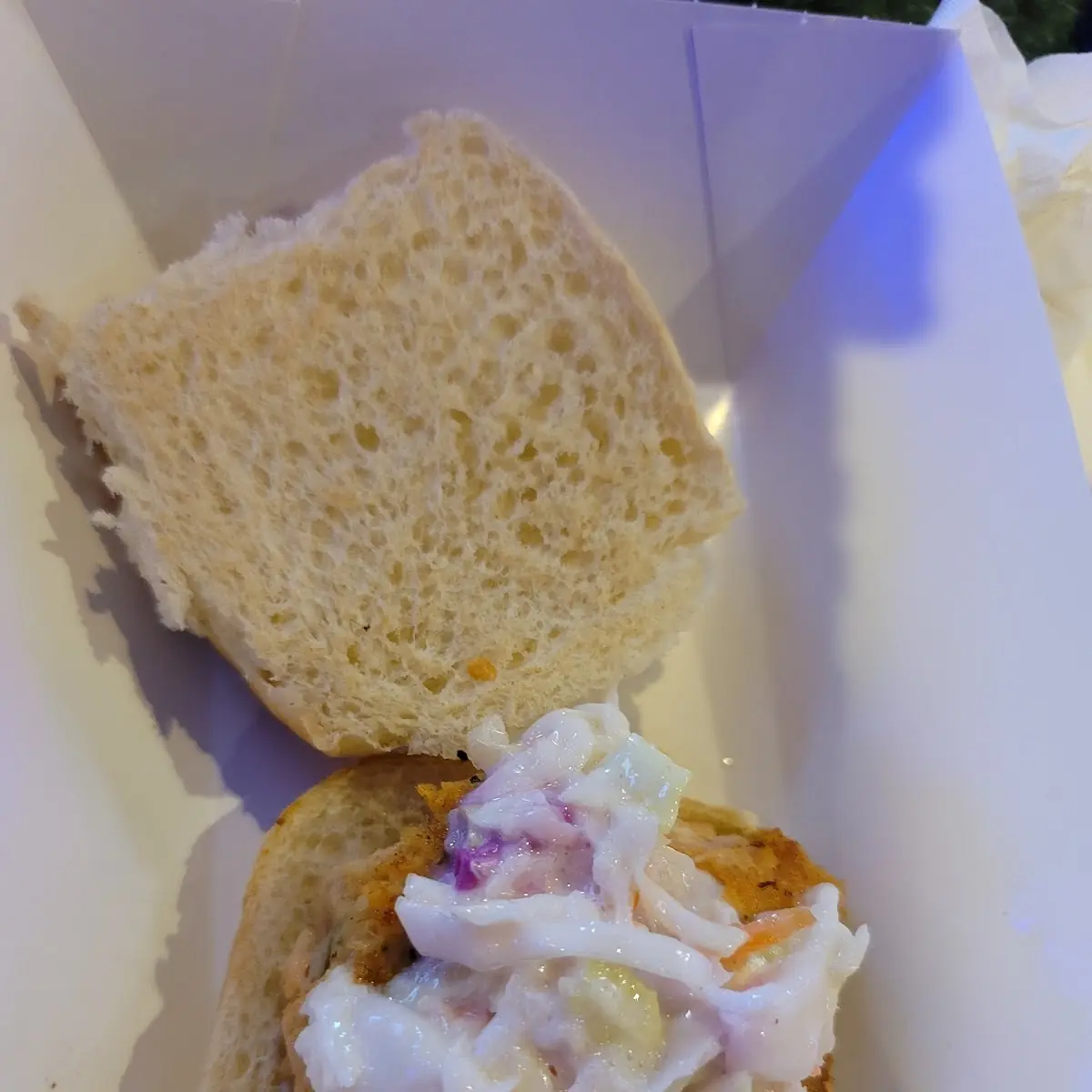 Beer Battered Walleye Sandwich