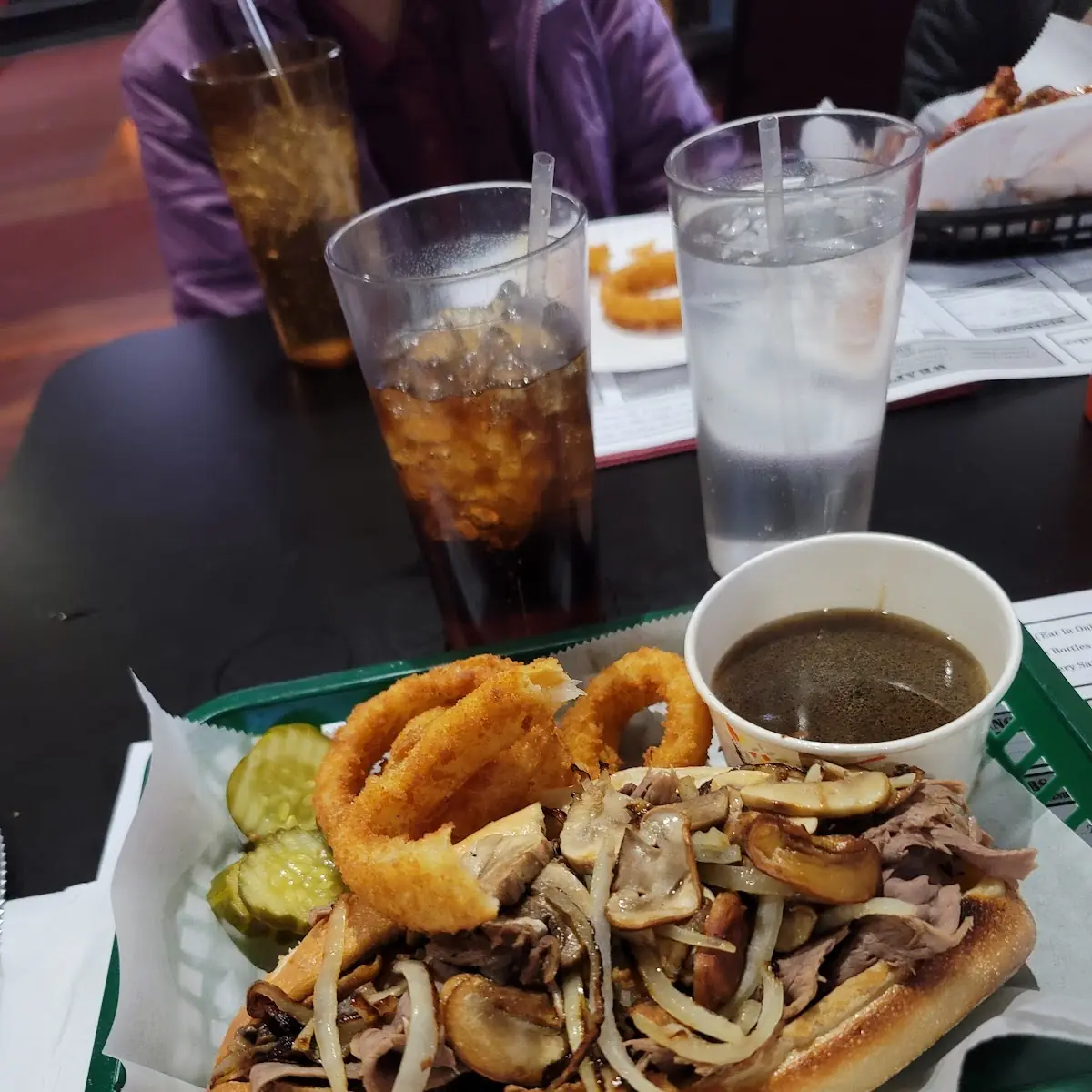 Onoin Eings French Dip