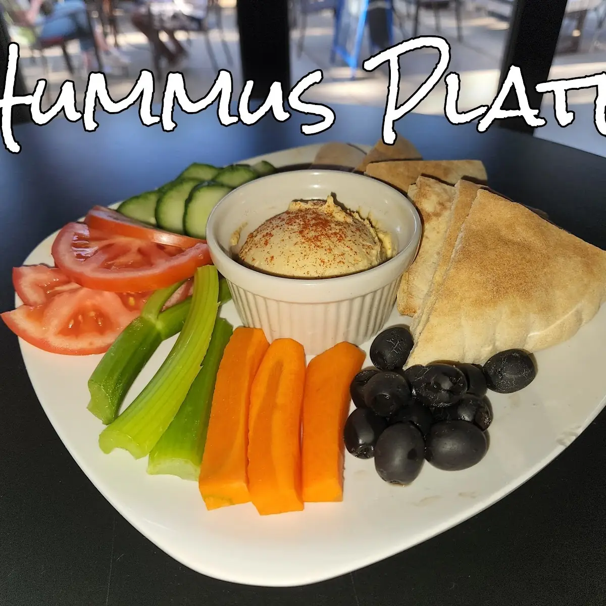 Hummus & Veggie Plate