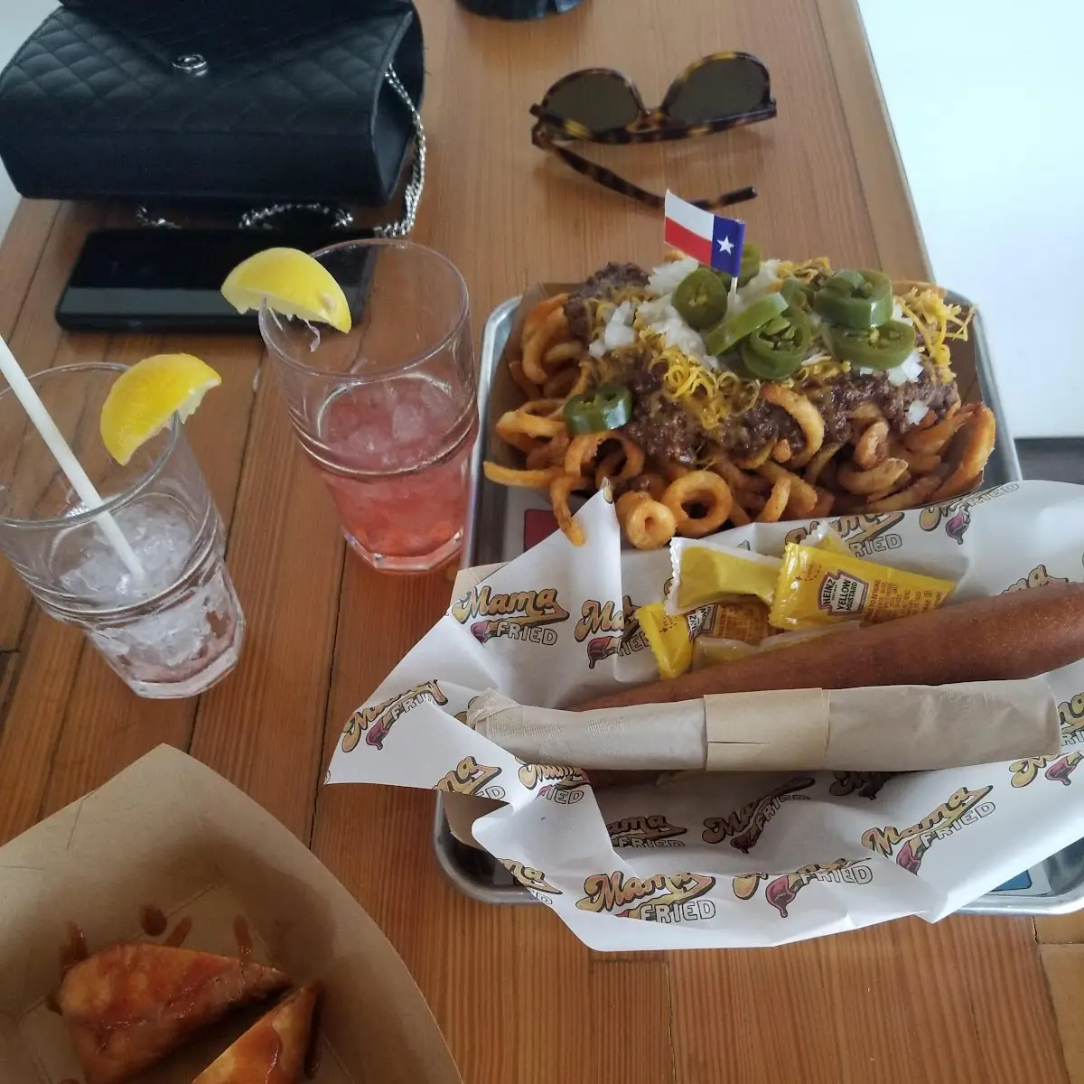 Gas Station Burrito Corn Dog Chili Cheese Fries