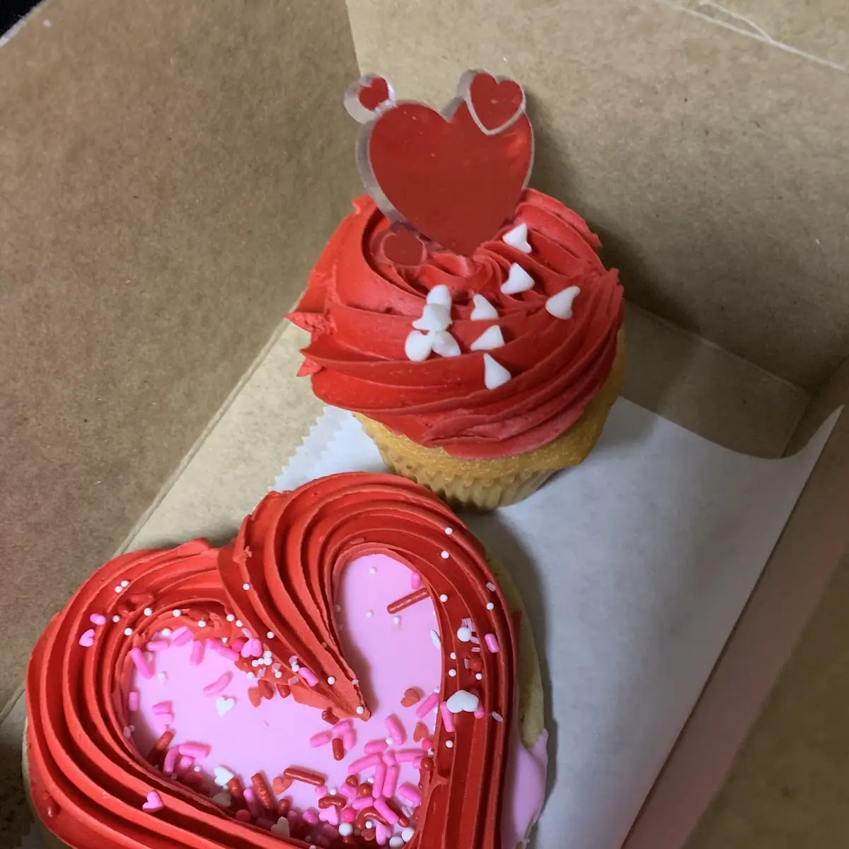 Iced Sugar Cookie and Cupcake