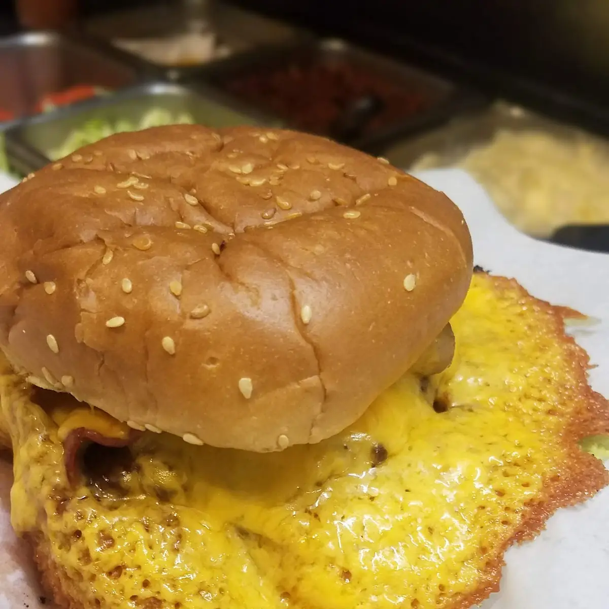 Chedder Bacon Cheeseburger