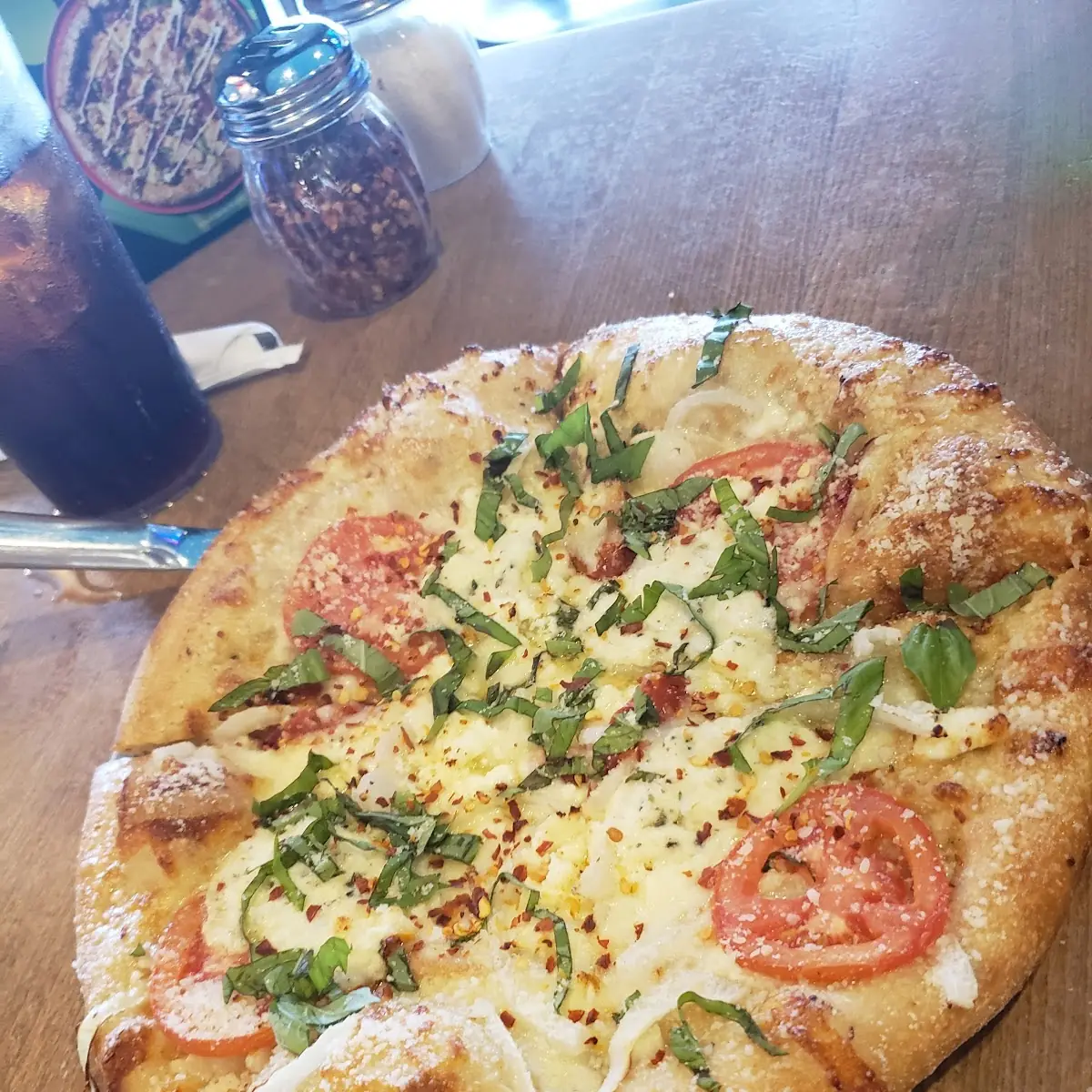 Truffle Mushroom Pizza with Drizzle