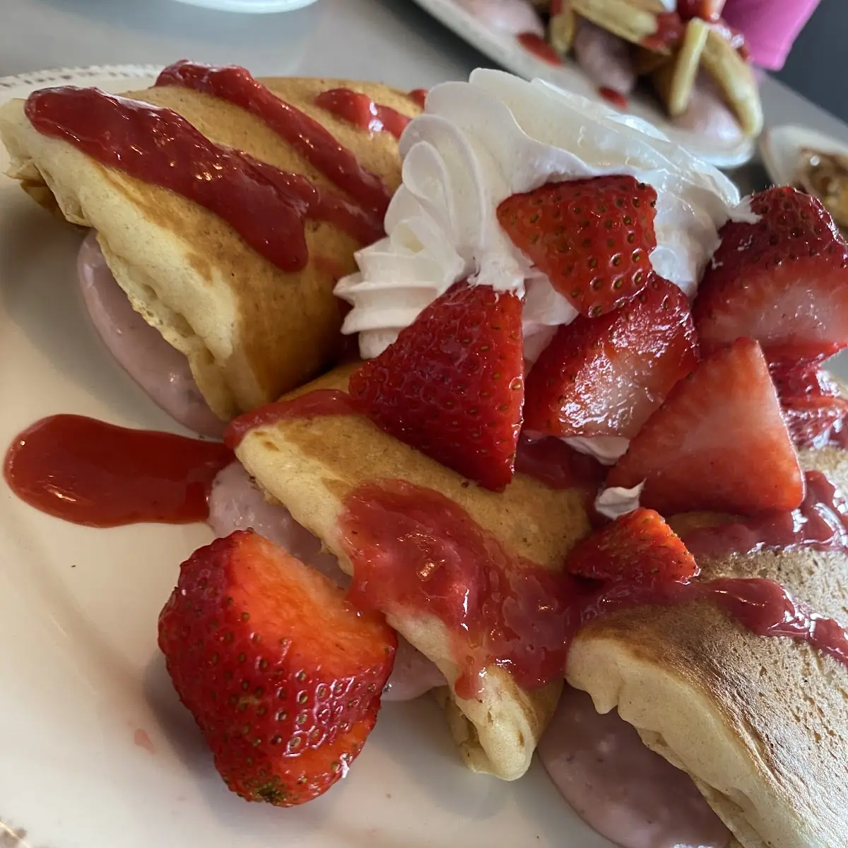Strawberry Shortcake Pancakes
