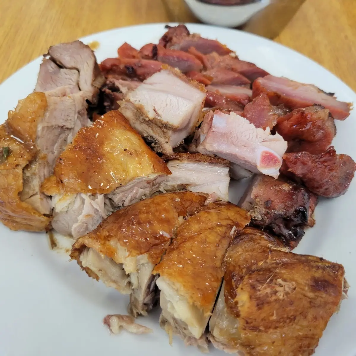 Roast Duck and Pork Combination