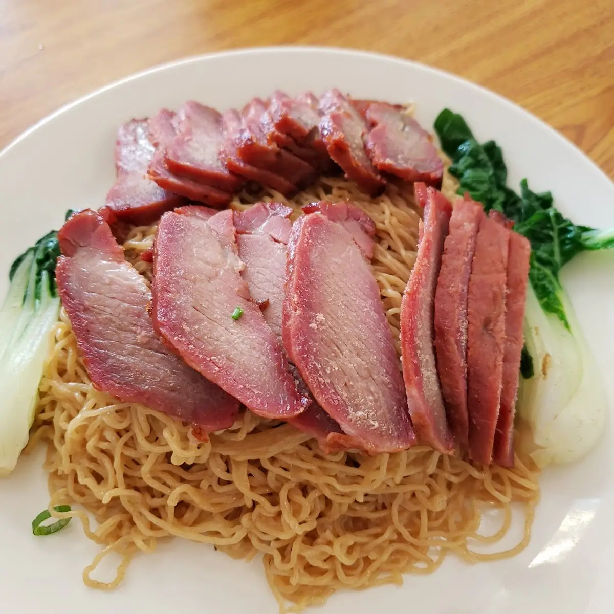 Roasted Pork with Egg Noodles