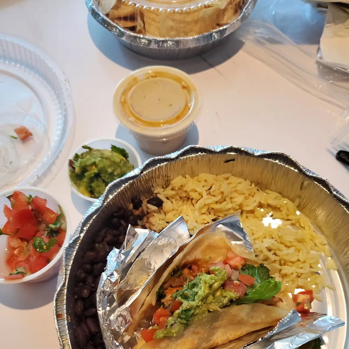 Grilled Chicken Nachos