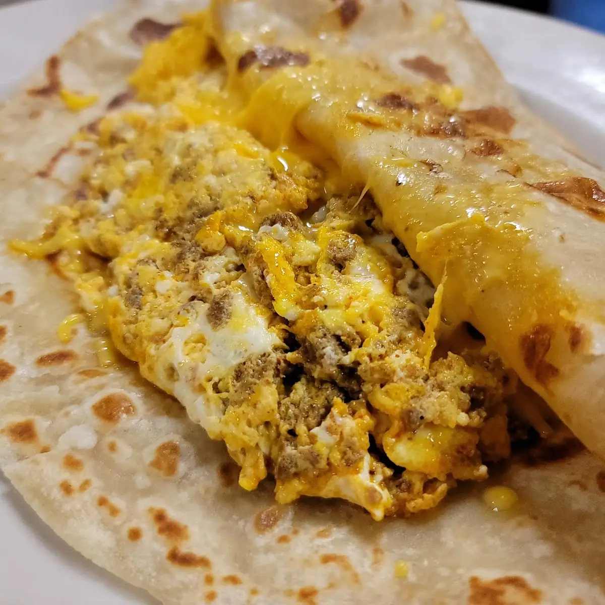Chorizo Egg and Cheese