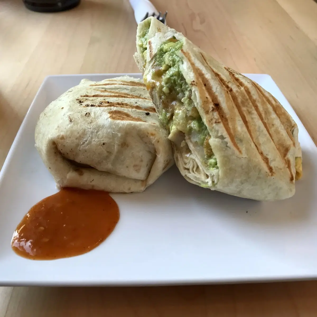 Grilled Chicken Avocado Wrap