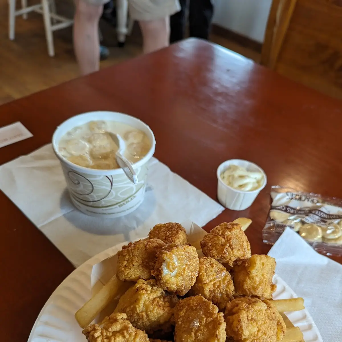 Fried Scallops