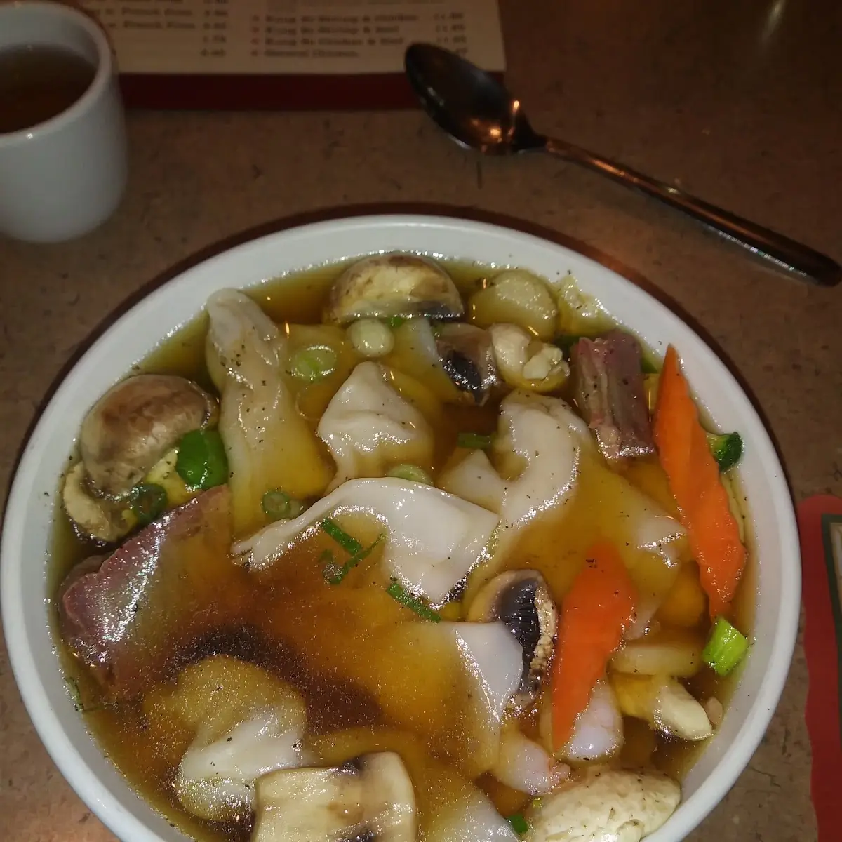 Special Wonton Soup
