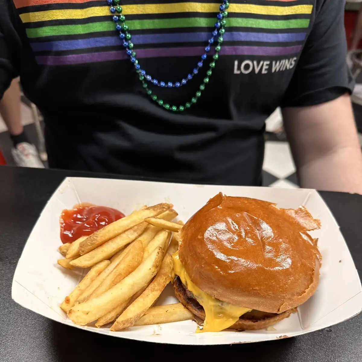 Plain Cheese Burger