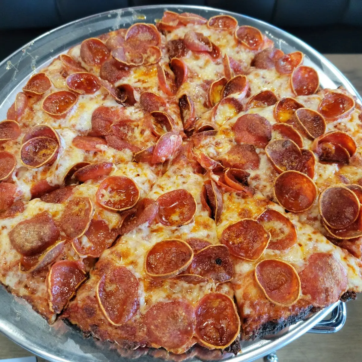 Thin Crust Pepperoni Pizza
