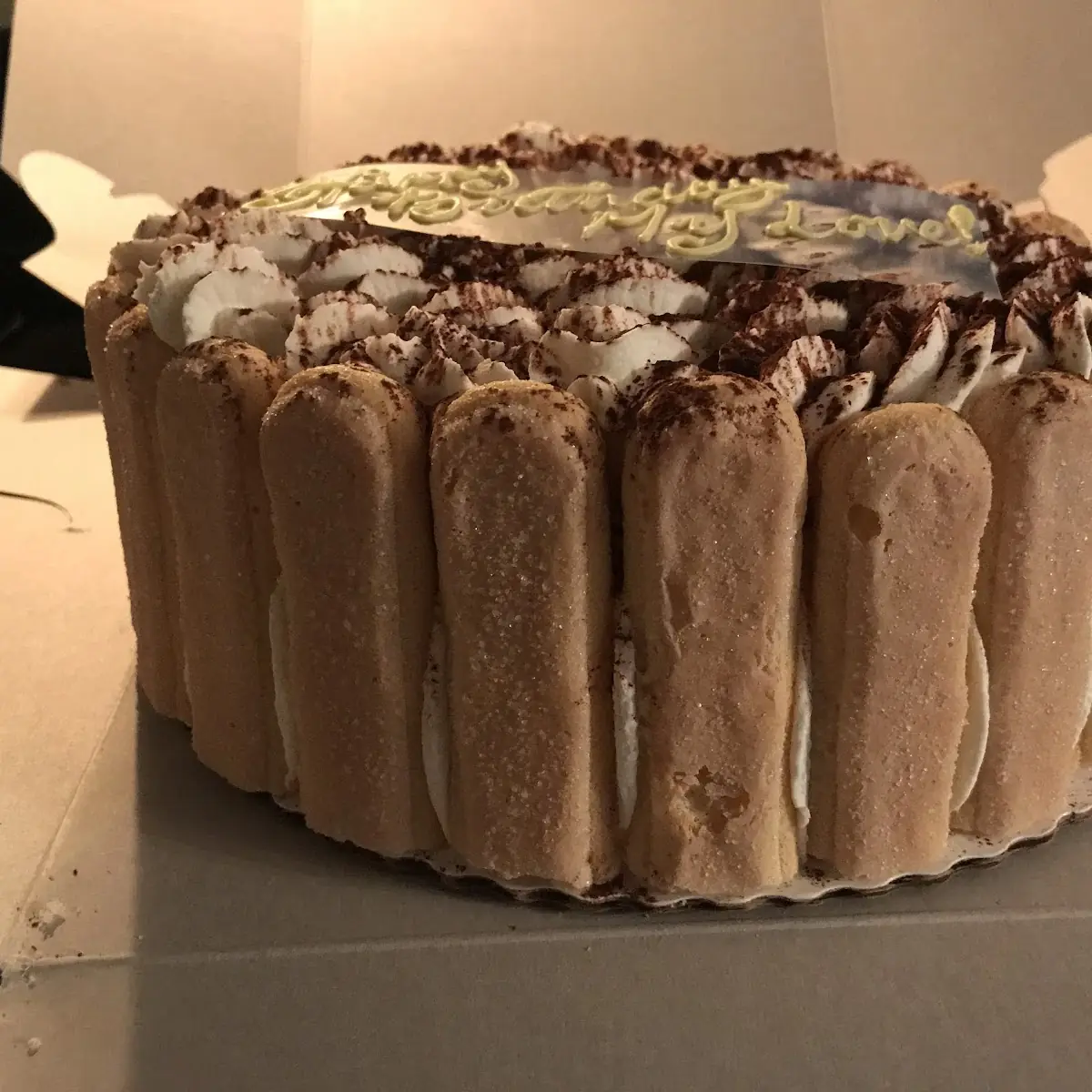 Tiramisu Cake