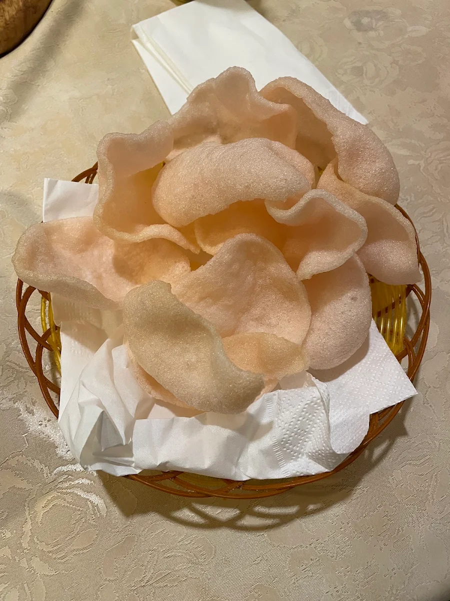 Prawn Crackers, Somerville Chinese Restaurant,