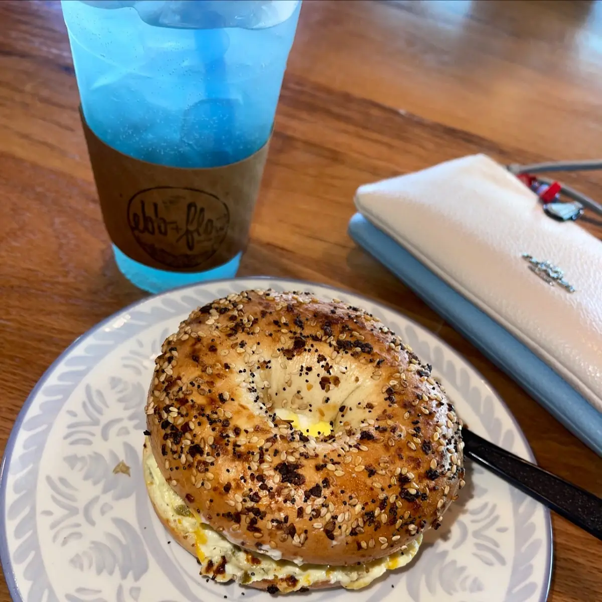 Everything Bagel Breakfast Sandwich