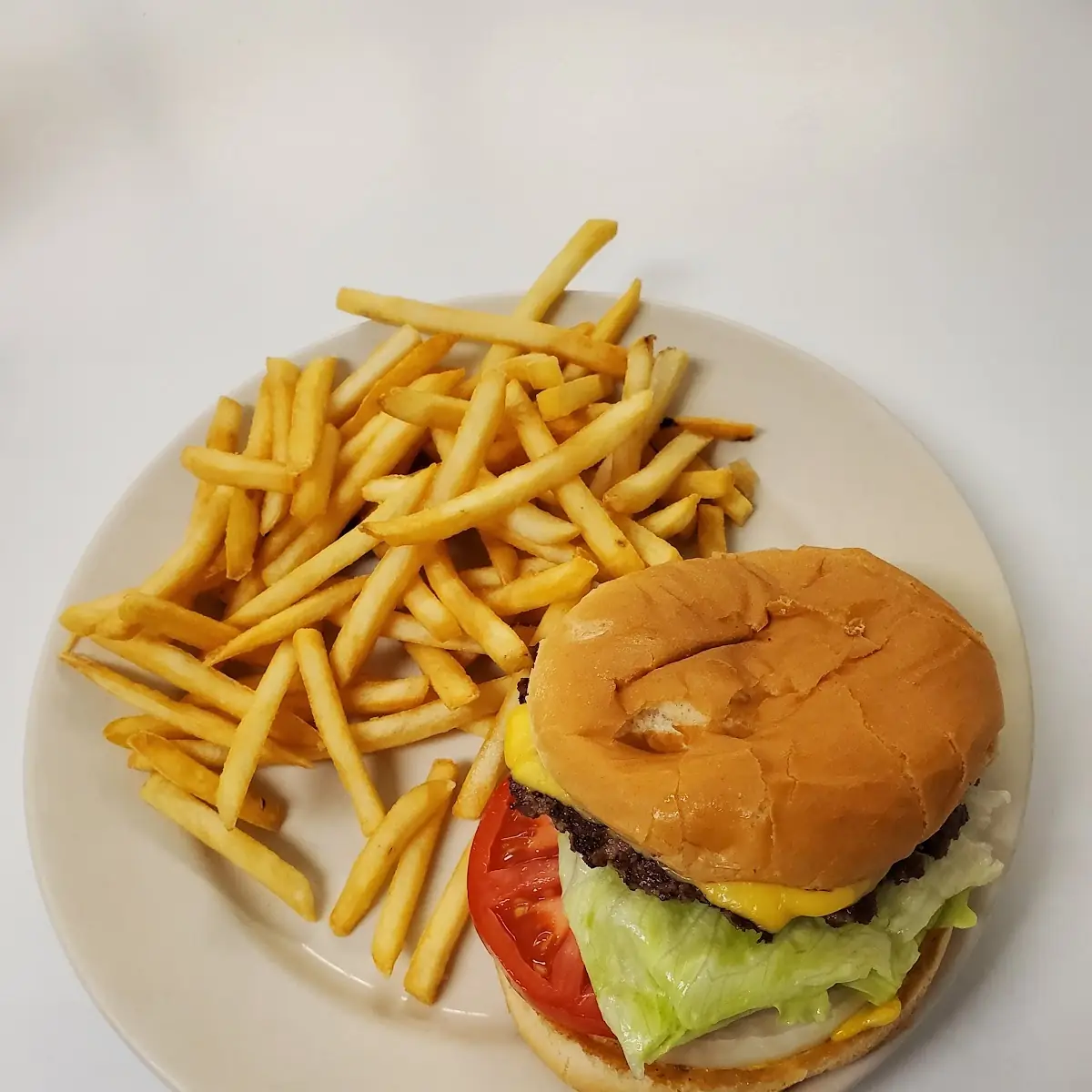 Cheeseburger & Fries