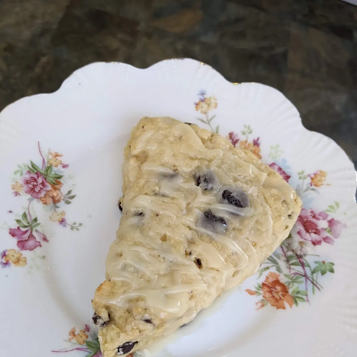 Dark Chocolate Orange Scone