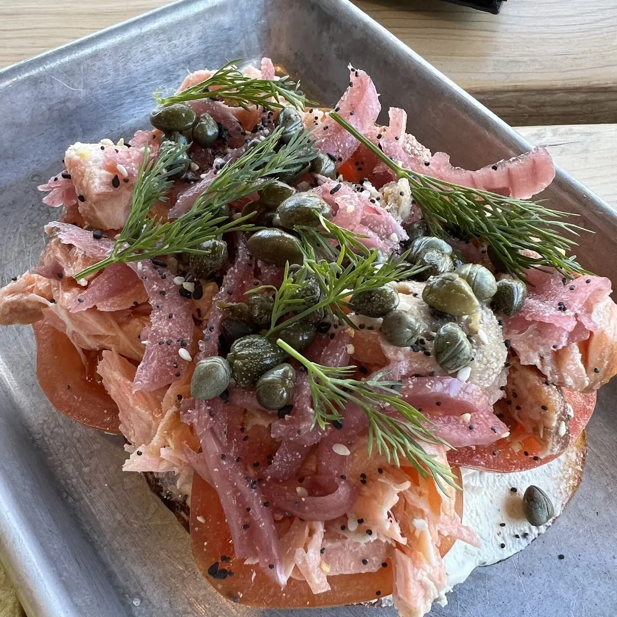 Smoked Salmon Toast