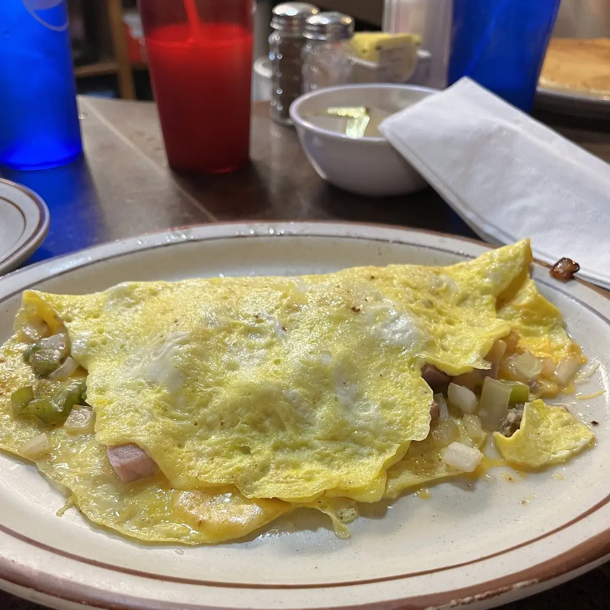 Ham and Cheese Omelette