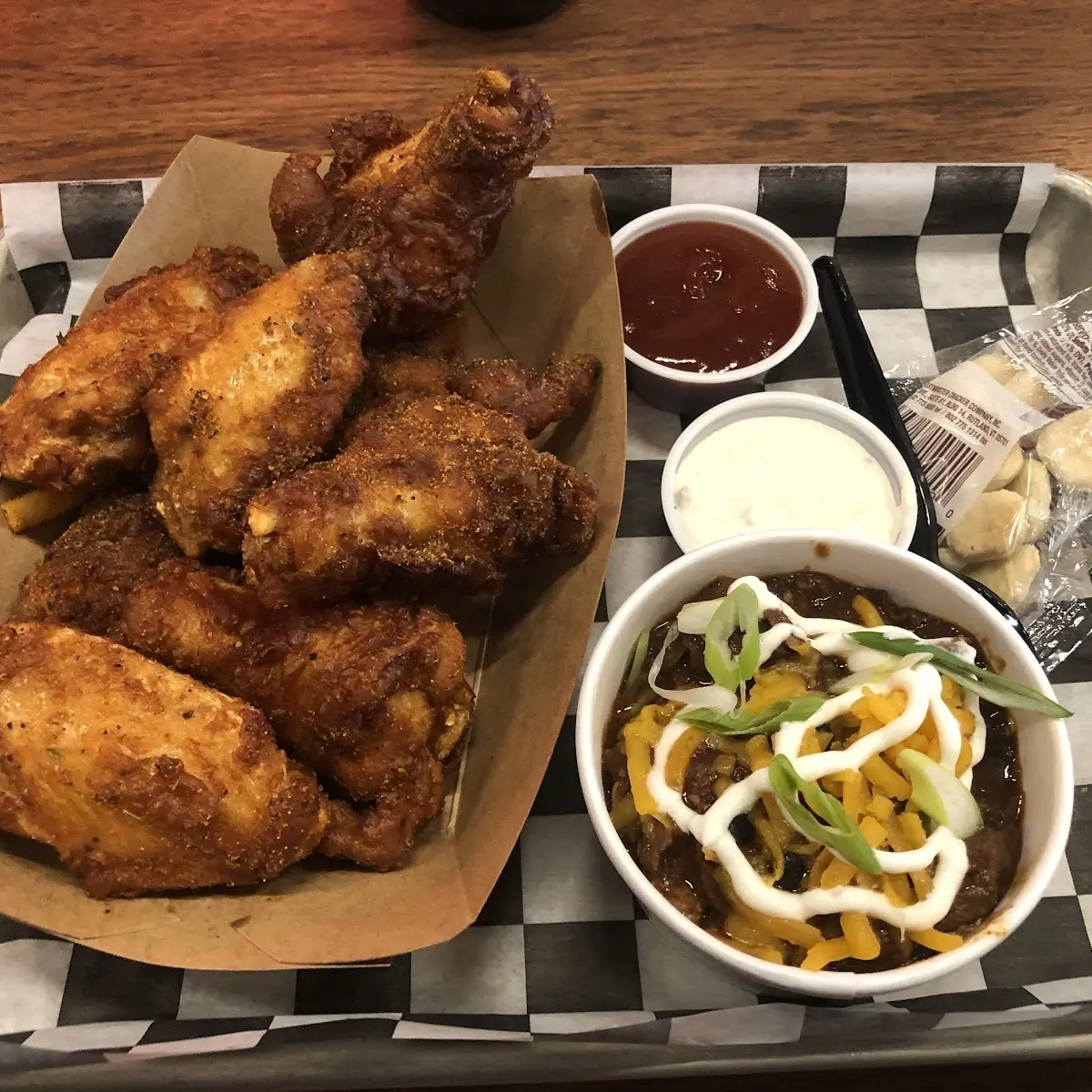 House Dry Rub Wings
