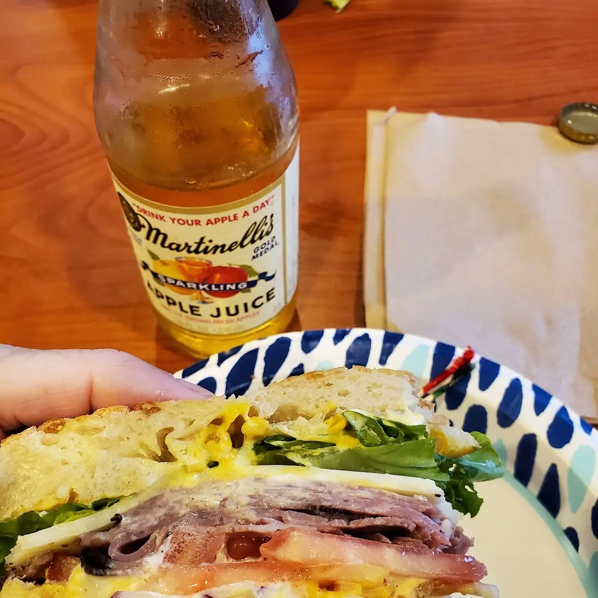 Roast Beef Sandwich -Torta Roll