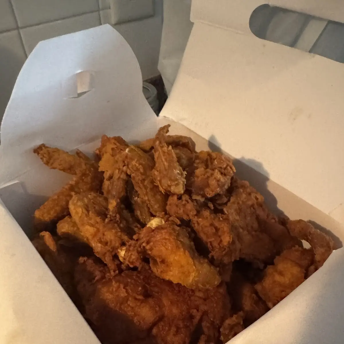 All White Fried Chicken