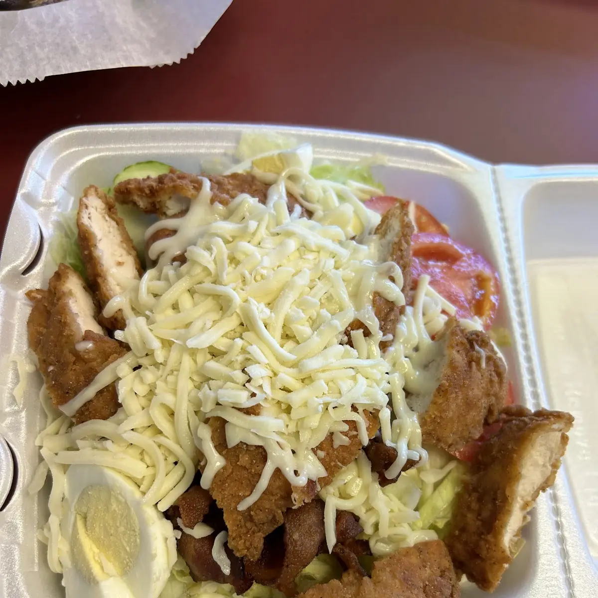 Crispy Chicken Salad