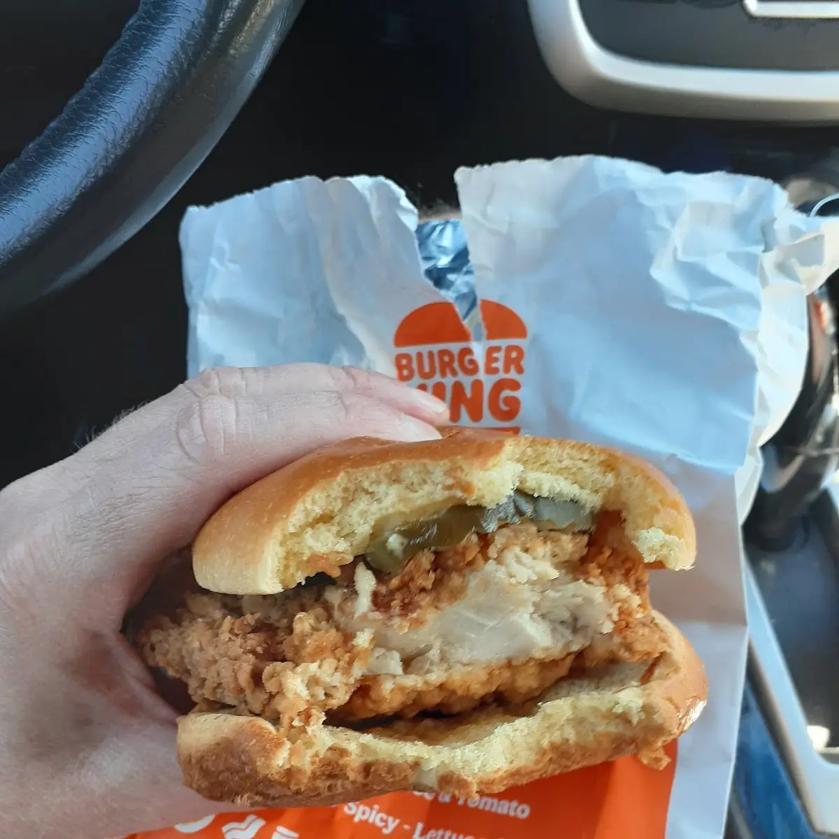 Hand Breaded Crispy Chicken Sandwich