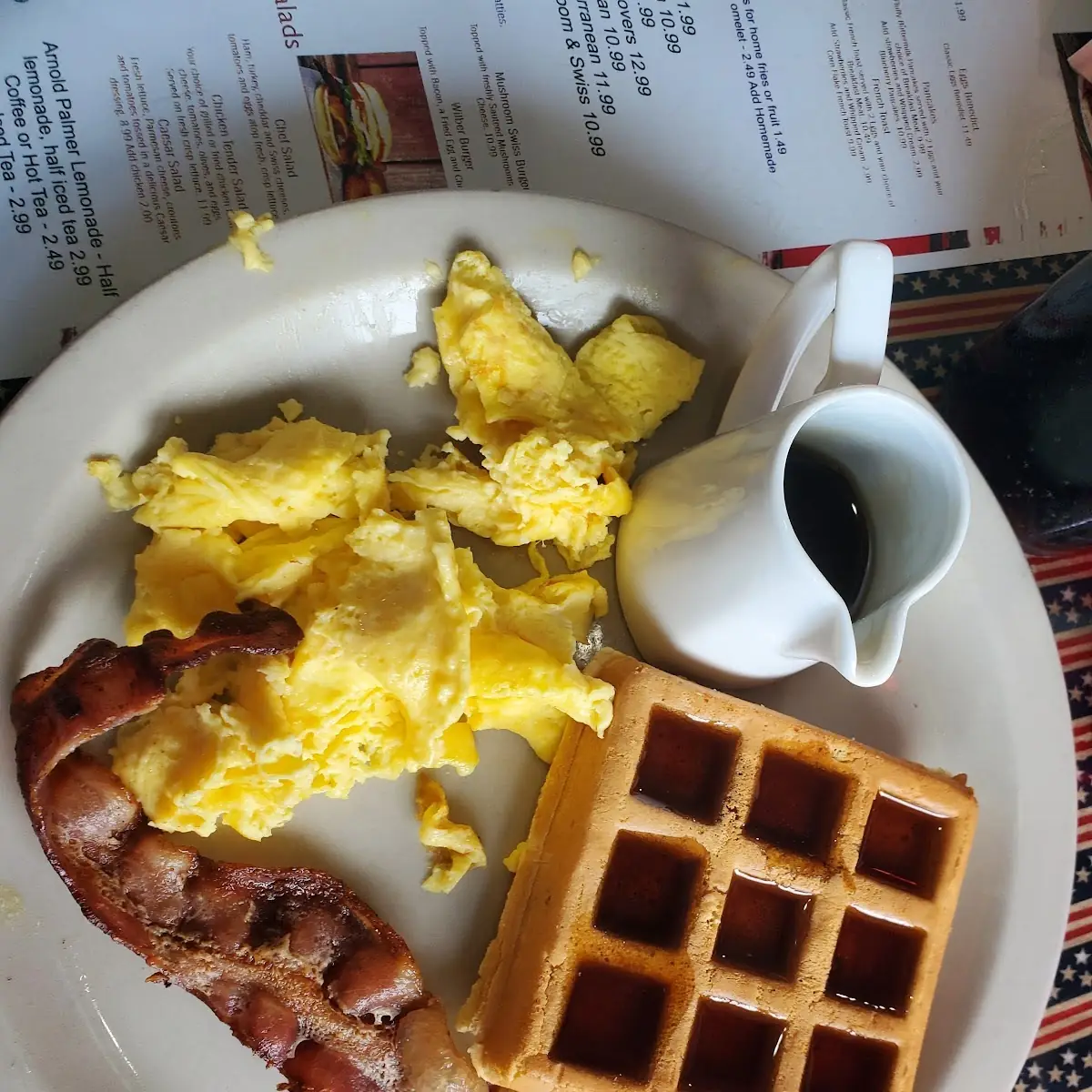 Waffles & Eggs