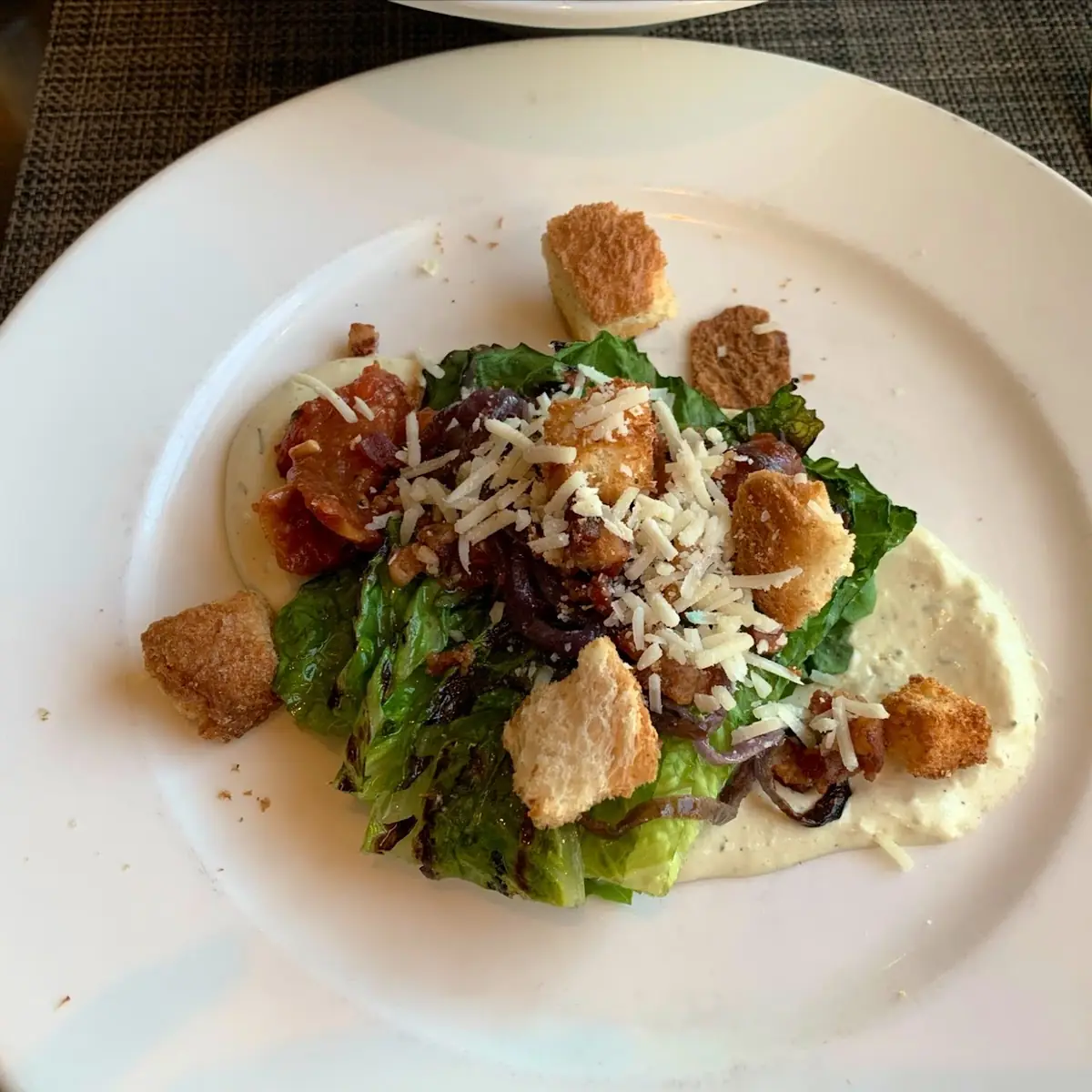 Grilled Romaine Salad
