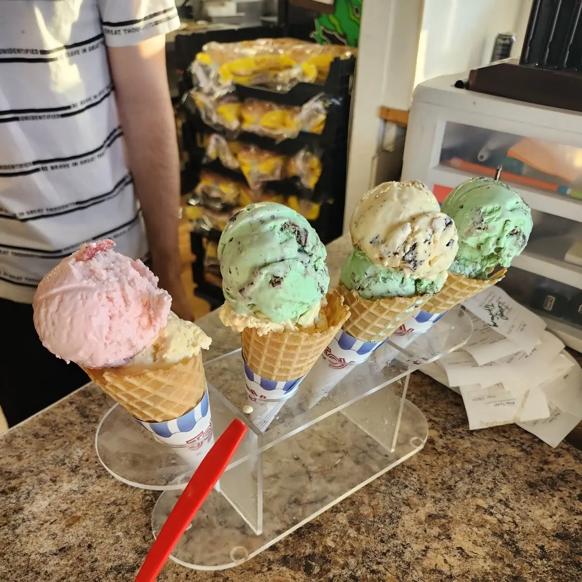 Multiple Ice Cream Cone
