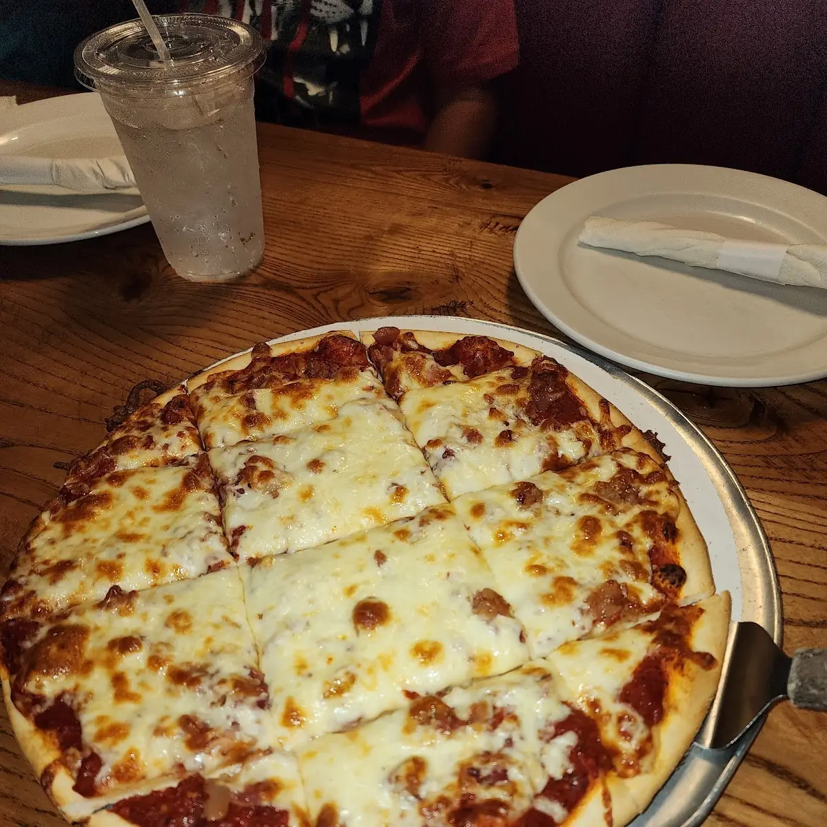 Pizza Thin Crust Cheese Pizza