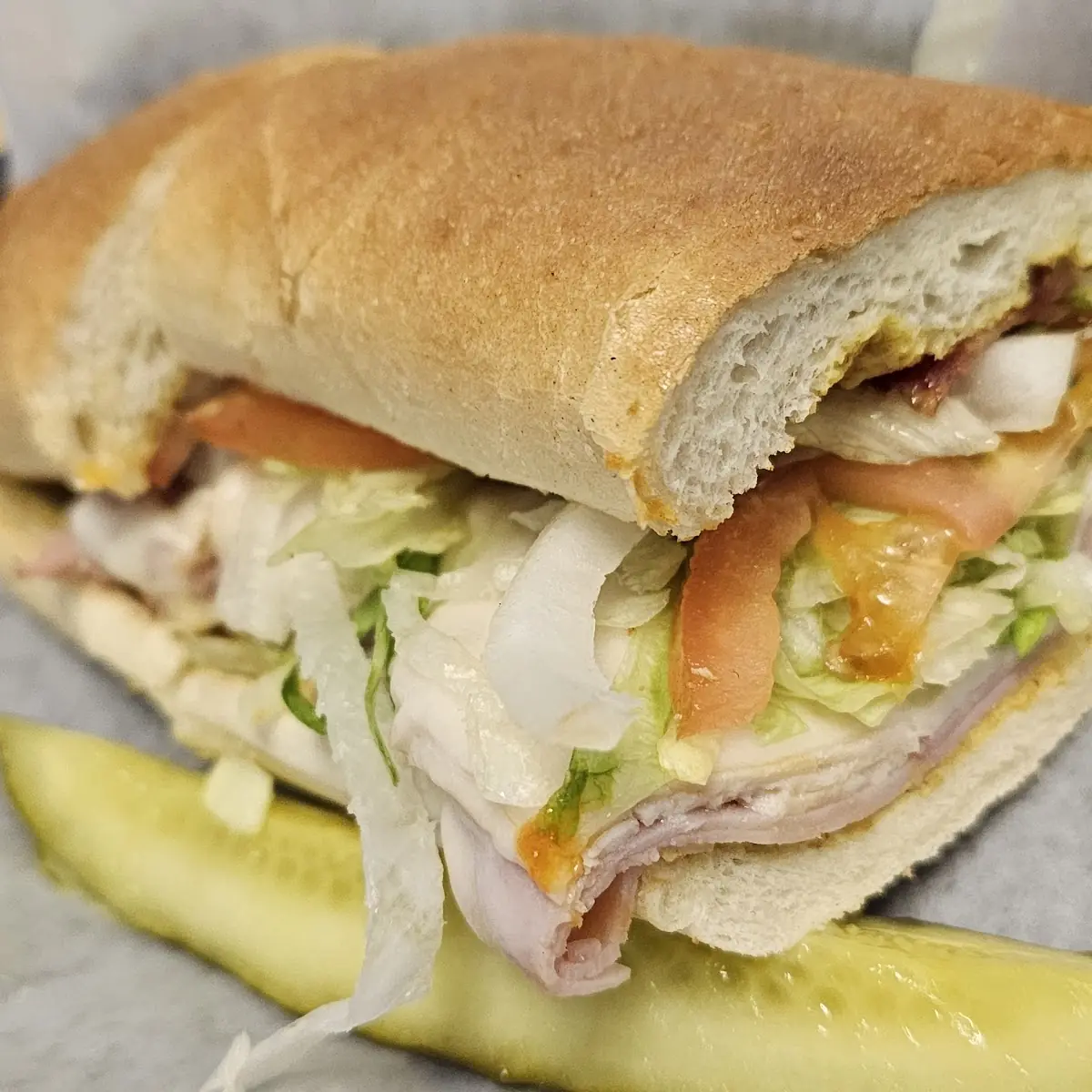 Kid's Roasted Turkey Breast Sub and Cheese