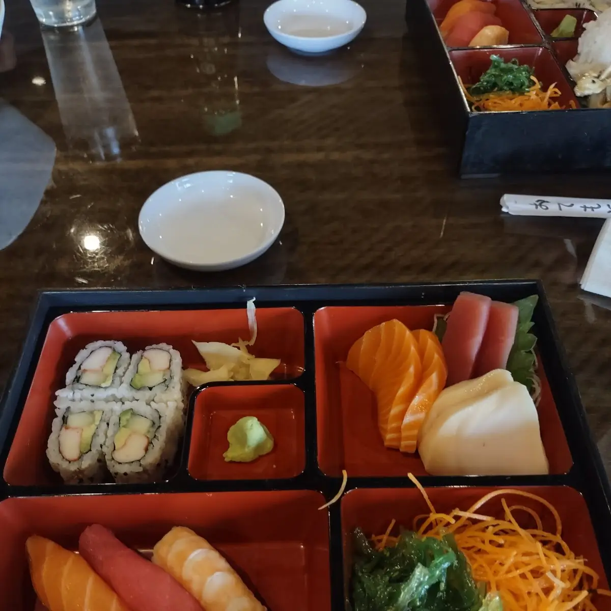 Sashimi Bento Box