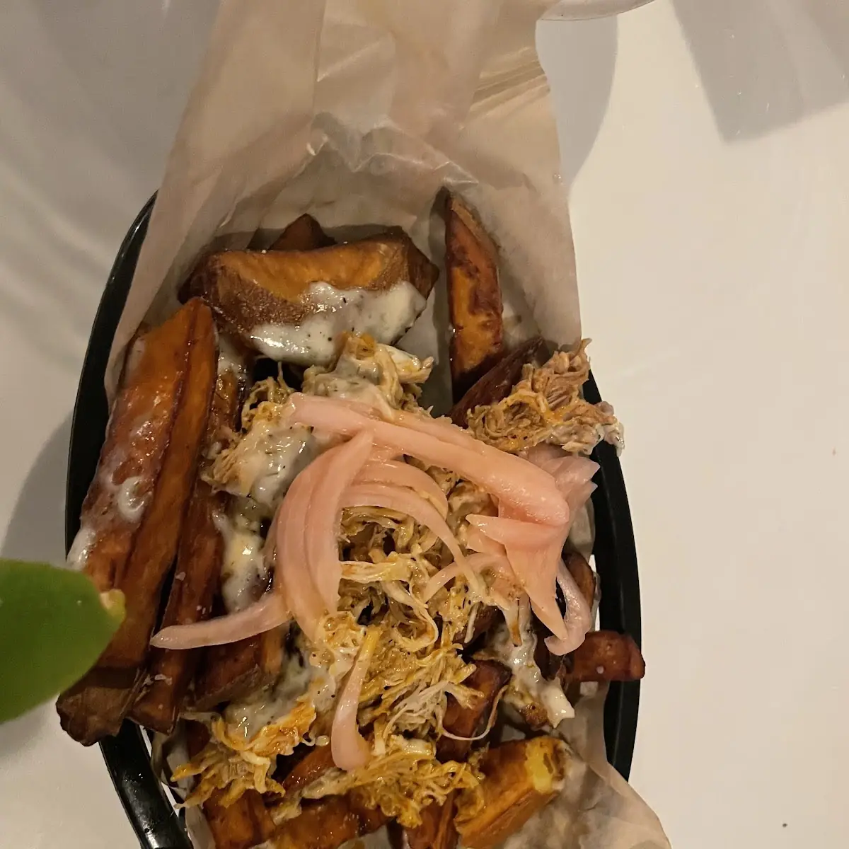 Smothered Sweet Potato Fries