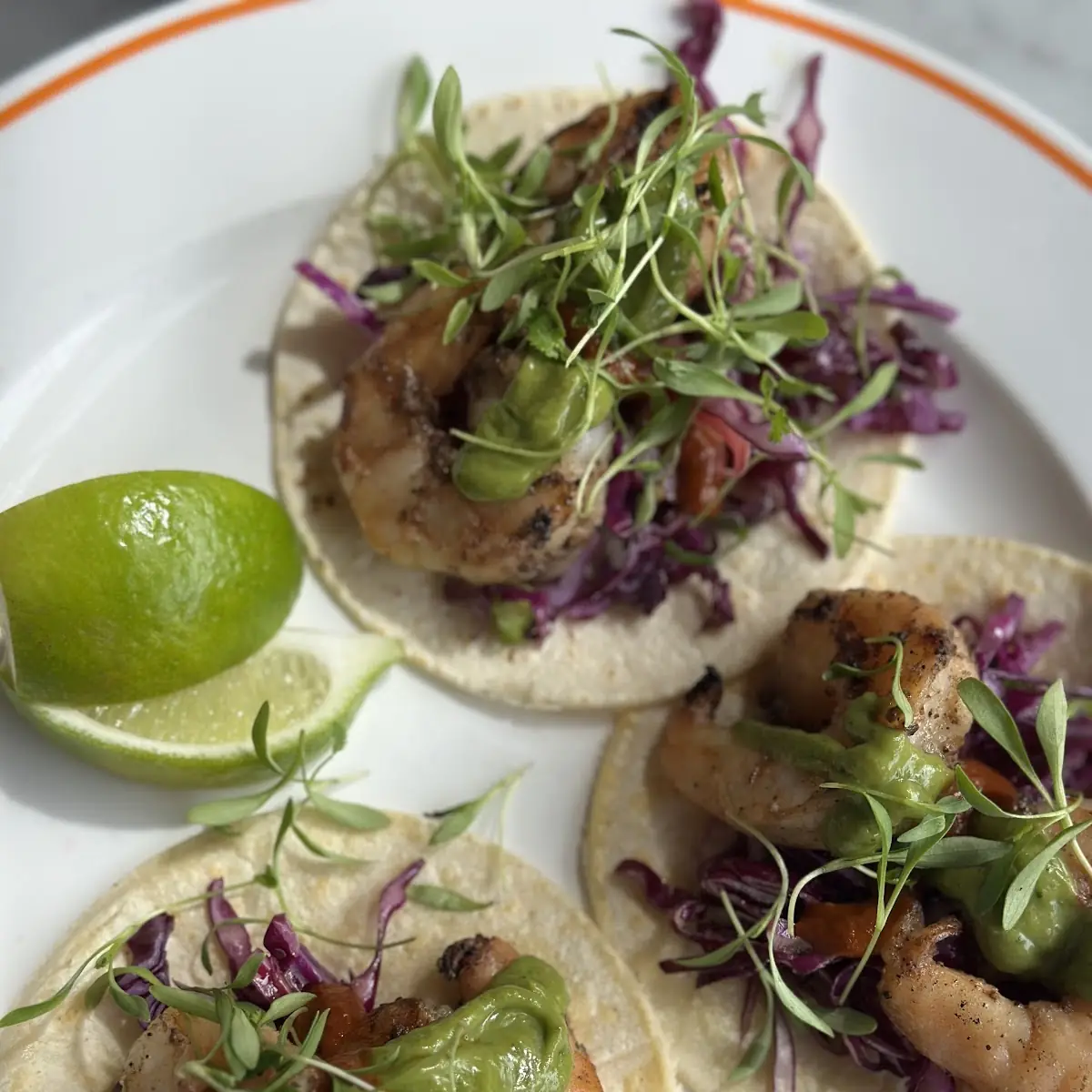Jerk Shrimp Tacos