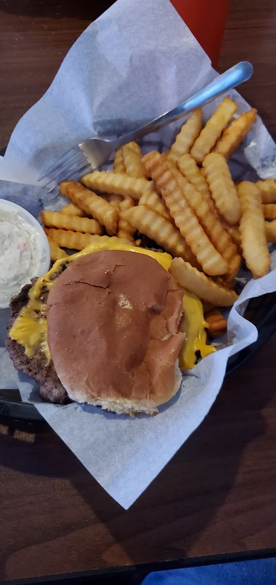 Cheeseburger and Fries