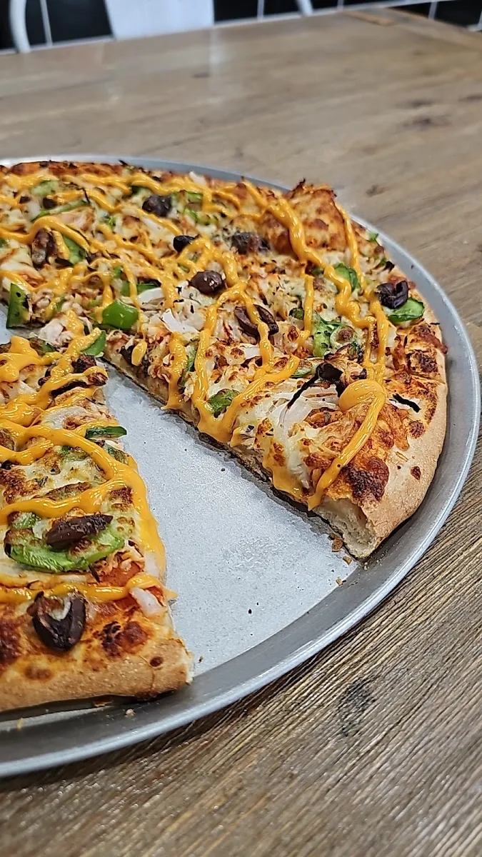 Falafel Pizza, Seabrook Pizza Bar