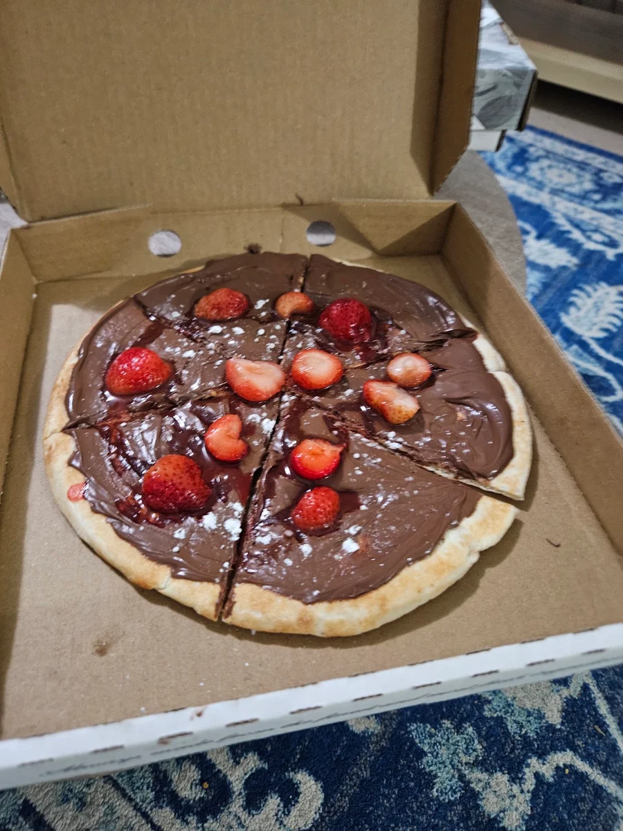 Nutella Pizza, Seabrook Pizza Bar