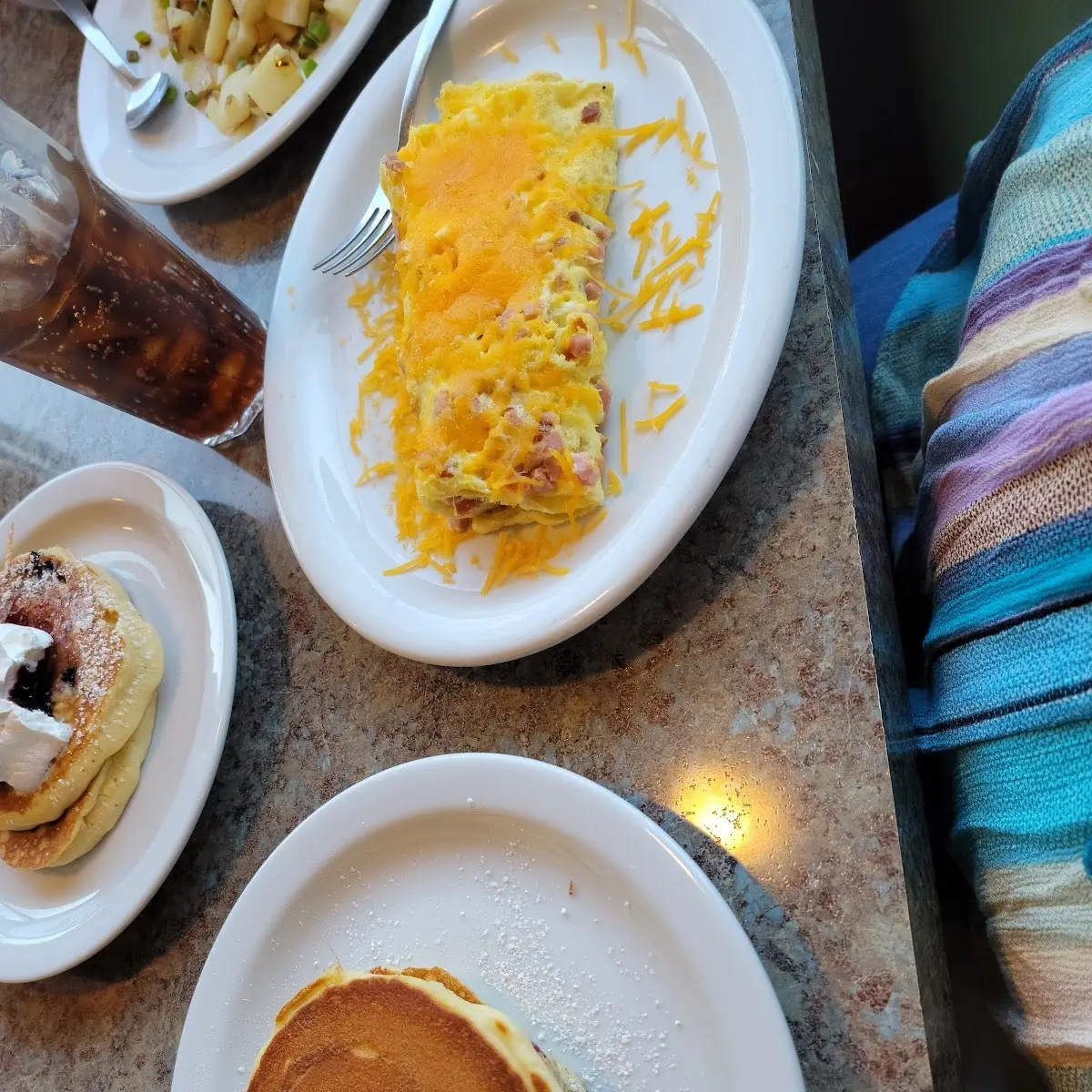 Ham and Cheese Omelette