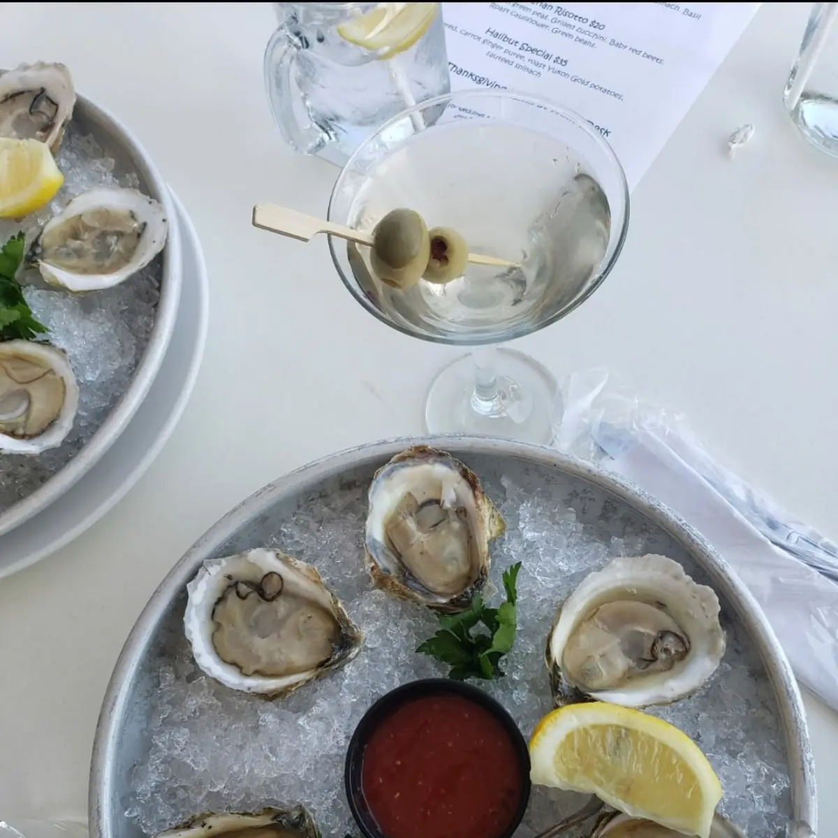 Oysters on the Half Shell
