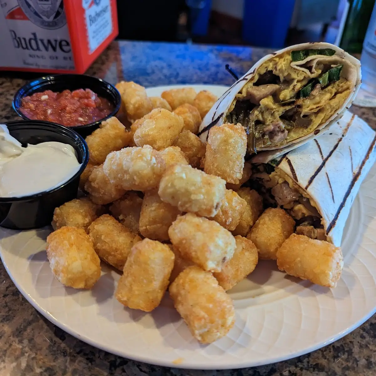 Basket Tater Tots GF