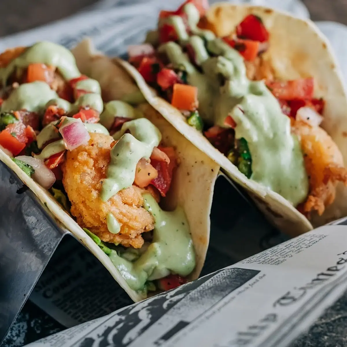 Walleye Fish Tacos 2 GF