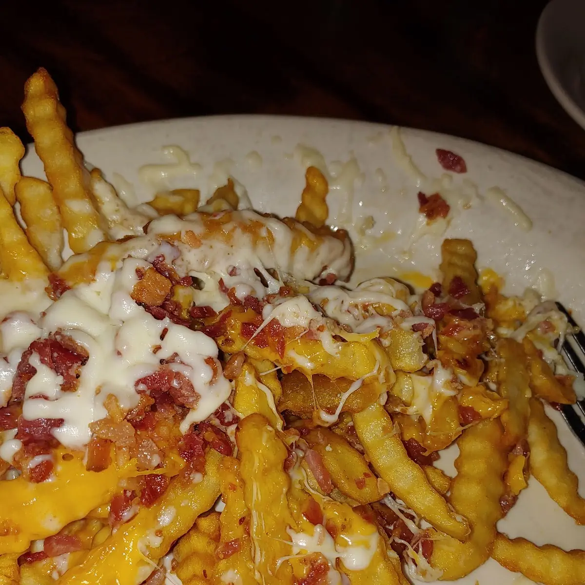 Cheese Fries with Bacon