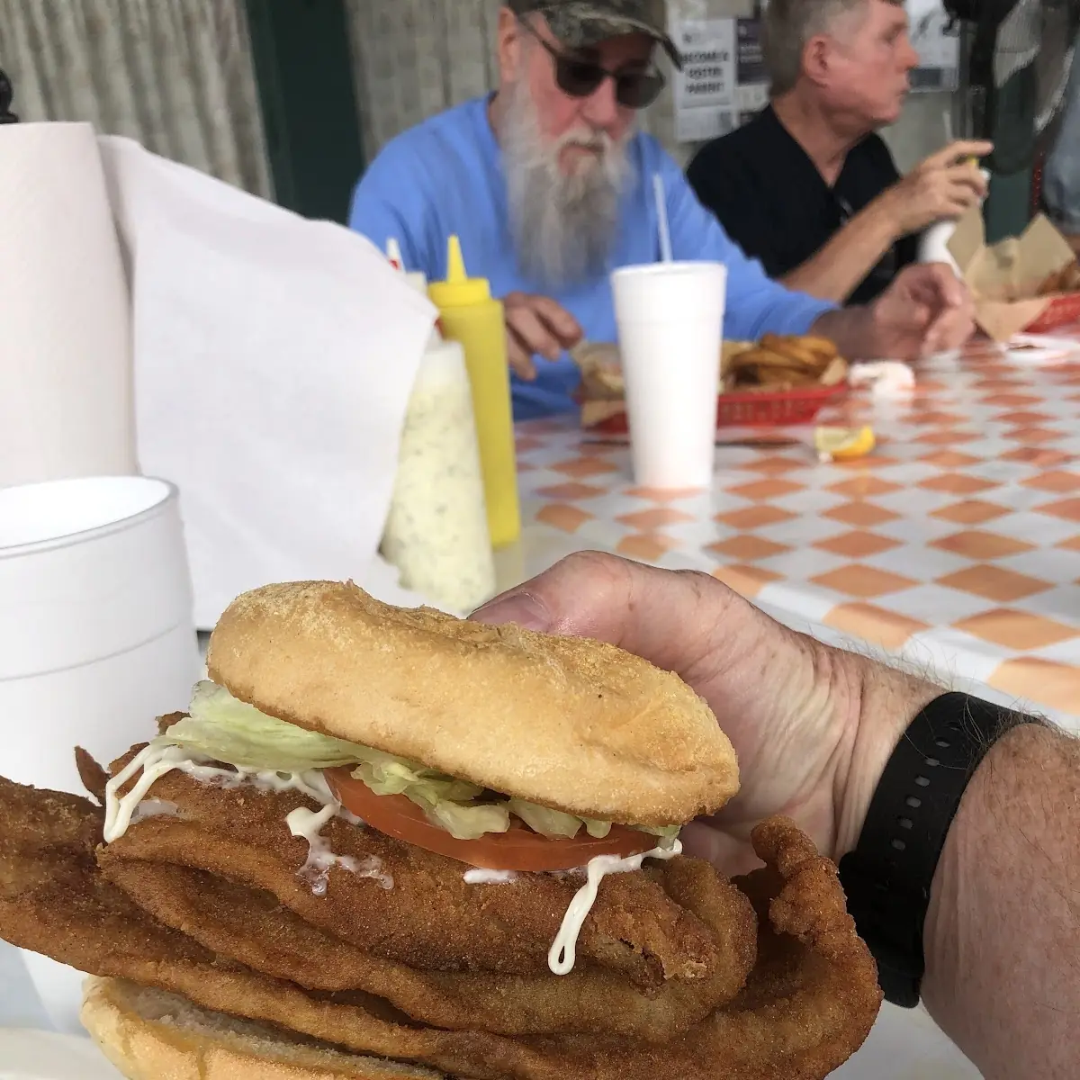 Fried Chicken Strip Sandwich